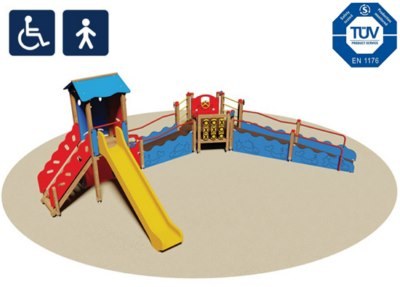 Multiparque Play center 1002 frontal